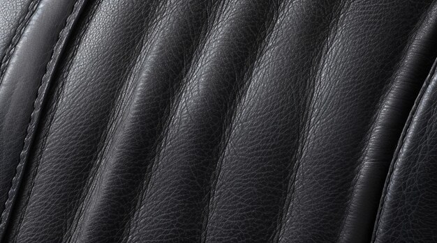 Textura de cuero oscuro Elegancia intacta