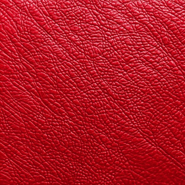 Textura de cuero rojo vectorial realista lujo fondo brillante y brillante
