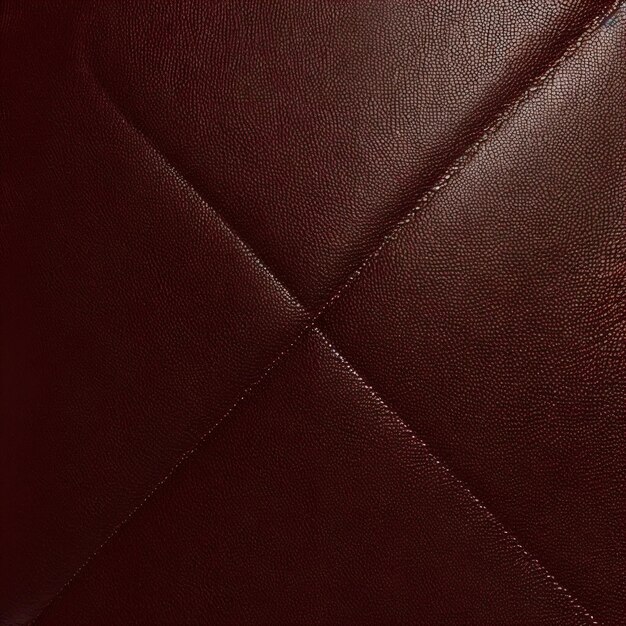 Foto textura de cuero superficie de cuero colorido cuero un primer plano de un asiento de cuero rojo con un diamante p