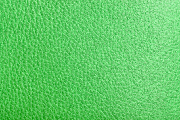 Textura del cuero verde