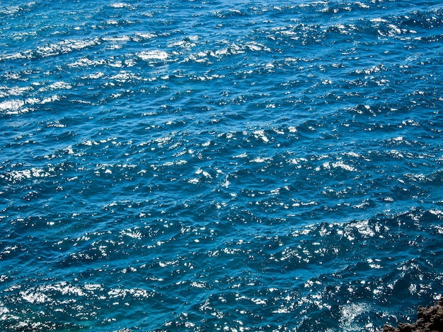 textura da água azul