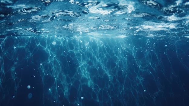 Textura da água gerada por IA Imagem