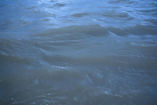 Textura da água no mar