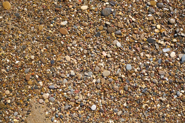 Textura da areia da praia