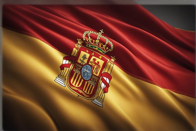 Textura da bandeira da Espanha