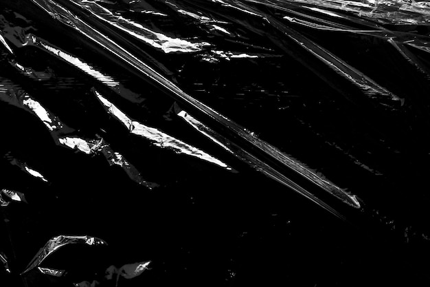 Textura da envoltura de plástico