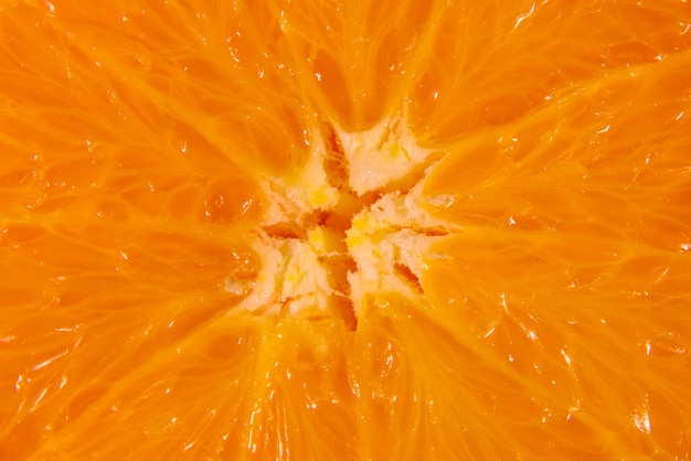 Textura da fruta laranja fresca para fundo