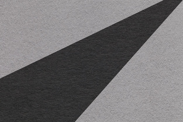 Textura da macro de fundo de papel de cor preta e cinza antiga Estrutura de papelão cinza abstrato vintage