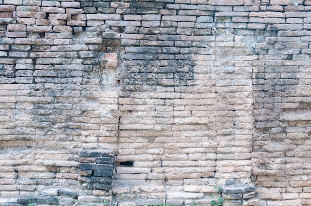 textura da parede de tijolo velha