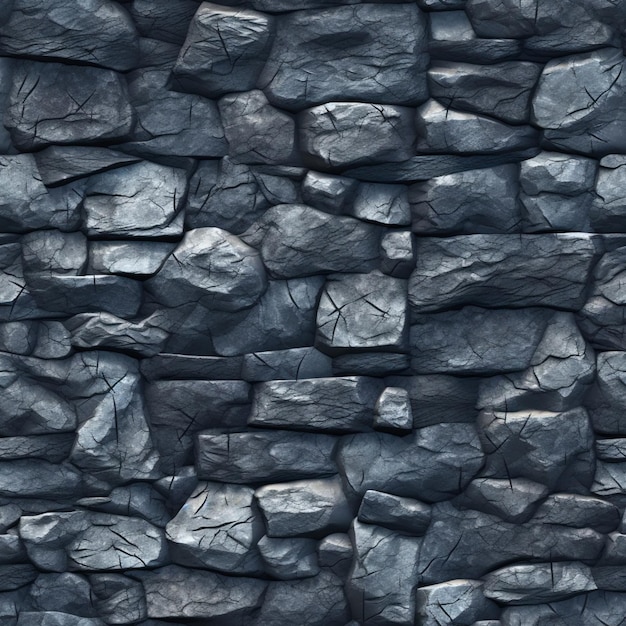Foto textura da parede pedra cinza escuro