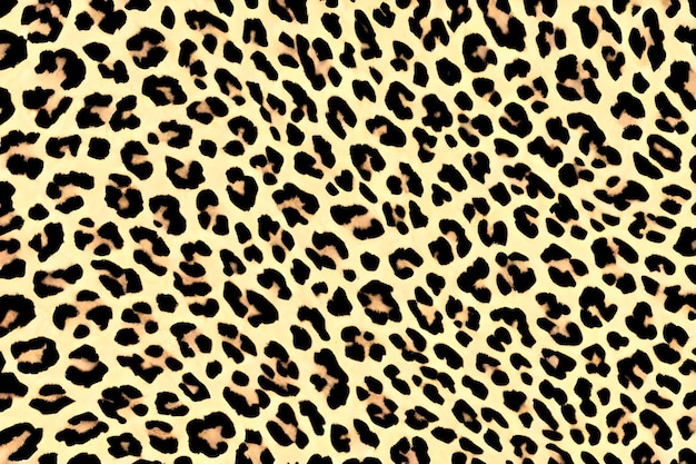 Textura da pele de leopardo Fundo da pele do leopardo Padrão da pele do Leopardo AI Generative