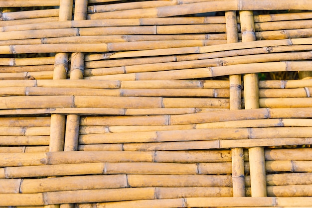 Textura da ponte da maneira da caminhada do weave de bambu