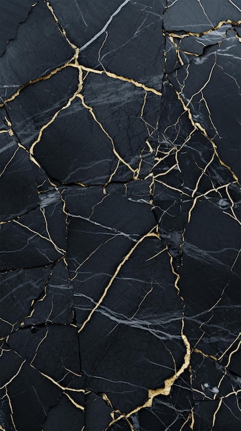 Textura da superfície do mármore metálico escuro renderização 3D