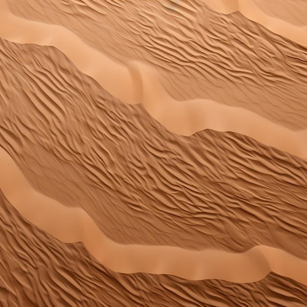 Foto textura das ondas de areia do deserto