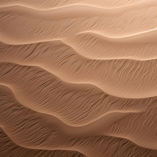 Foto textura das ondas de areia do deserto