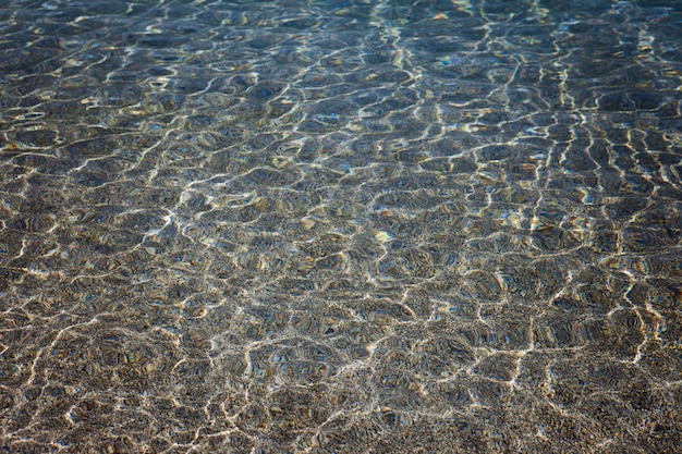 textura de água do mar seixo praia