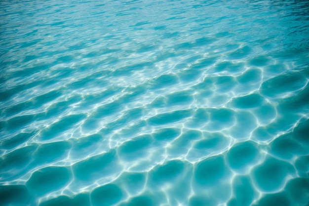 textura de água na piscina