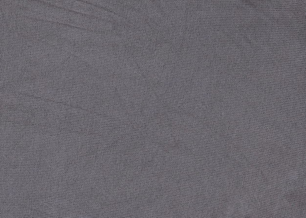 Textura de algodão cinza Tecido de malha cinza urze real