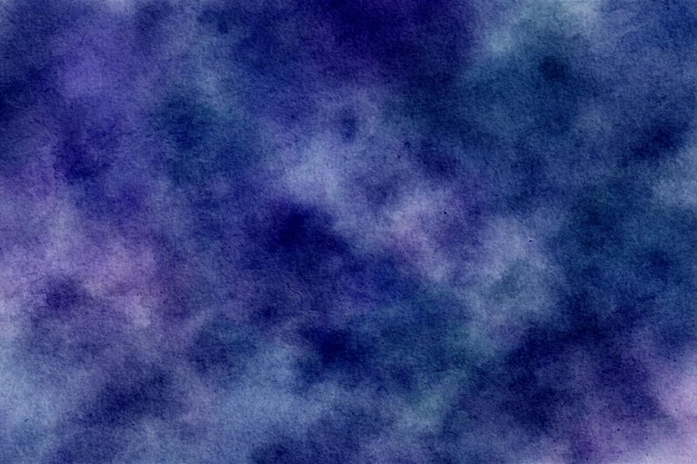 Textura de aquarela cósmica Fundo roxo abstrato