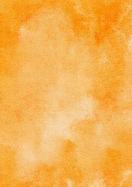 Textura de aquarela laranja vibrante perfeita para fundos e projetos artísticos
