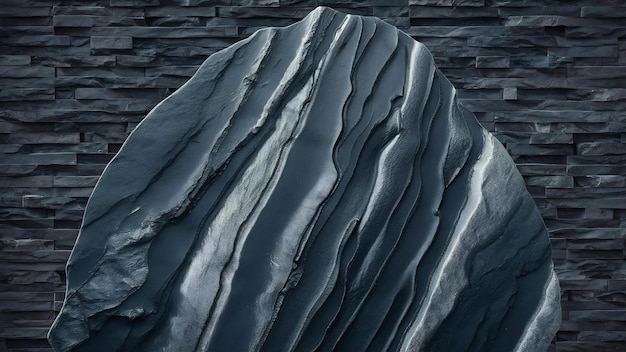 Textura de ardósia preta cinza escura com fundo de alta resolução de parede de pedra preta natural