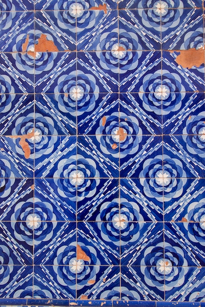 Textura de azulejo português