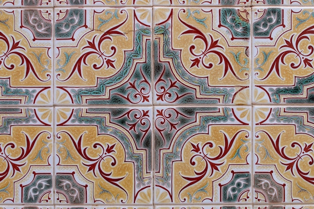 Textura de azulejo português