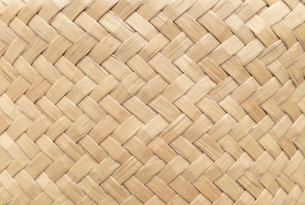 Textura de bambu da cesta para o uso como o fundo. padrão de cesta e textura.