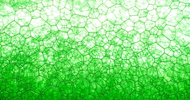 Textura de biotecnologia verde; a curta distância da bolha verde