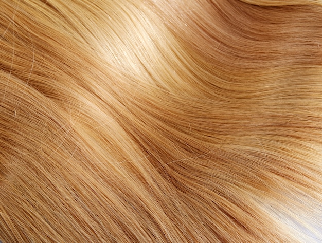 Vetores de Textura De Cabelo Liso Loiro Realista e mais imagens de