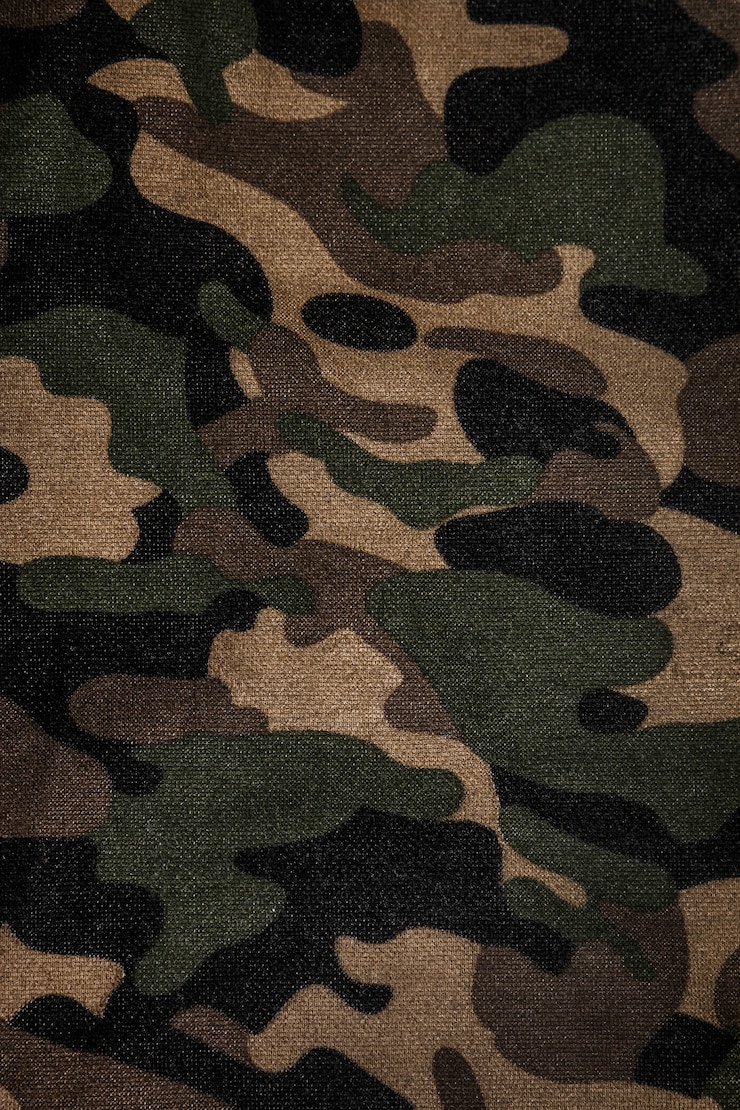 Foto textura de camuflagem