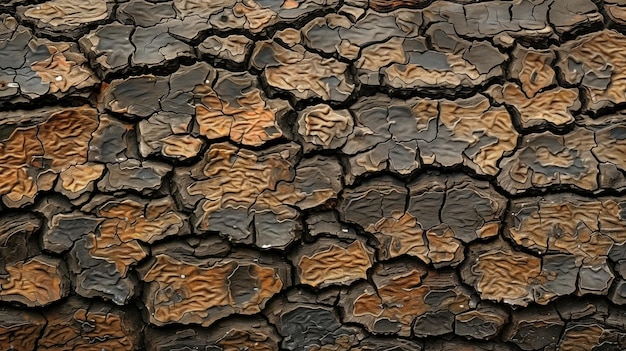 Textura de casca de árvore grungy para desenhos rústicos