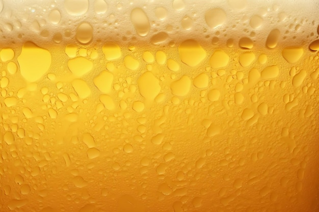 Textura de cerveja Fonte de origem Texture de cerveja cerveja com bolhas Textura de líquido de cerveja Textura de álcool Textura de bolhas em fundo de cerveja Fundamento de óleo AI Generativo