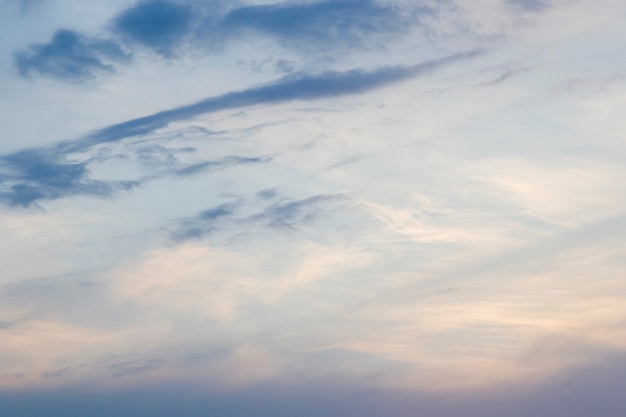 Textura de céu nublado e céu azul