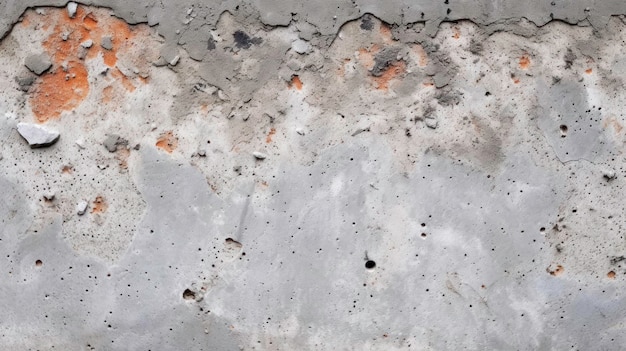 Textura de concreto um fundo sujo para design moderno gerado por IA