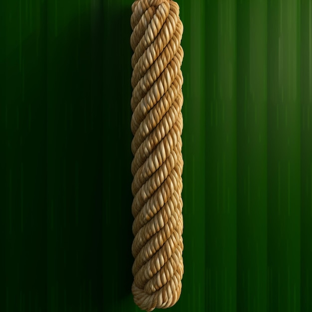 textura de corda realista com traços e não
