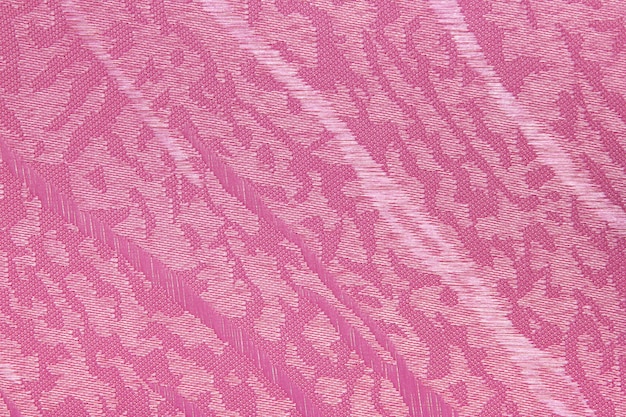 Textura de cortina cega de tecido rosa carmesim