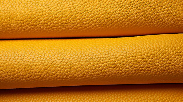 Foto textura de couro amarelo fundo elegância