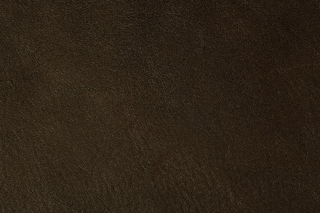 Textura de couro marrom escuro vintage Couro marrom velho em macro