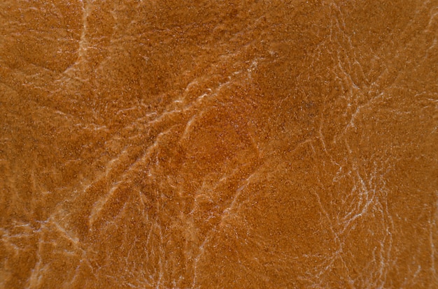 Foto textura de couro marrom