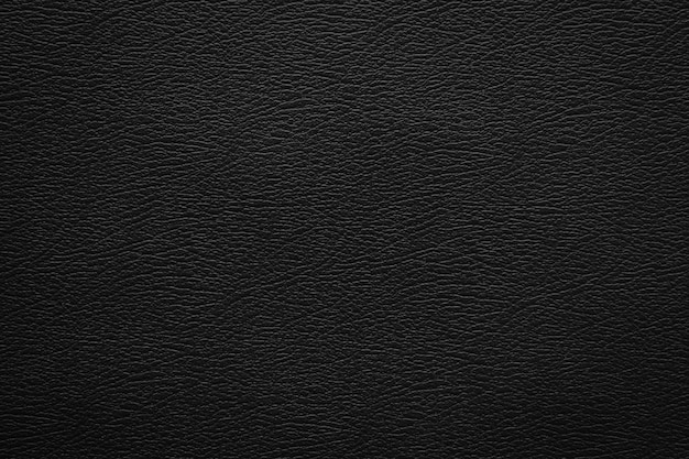 Textura de couro preto e