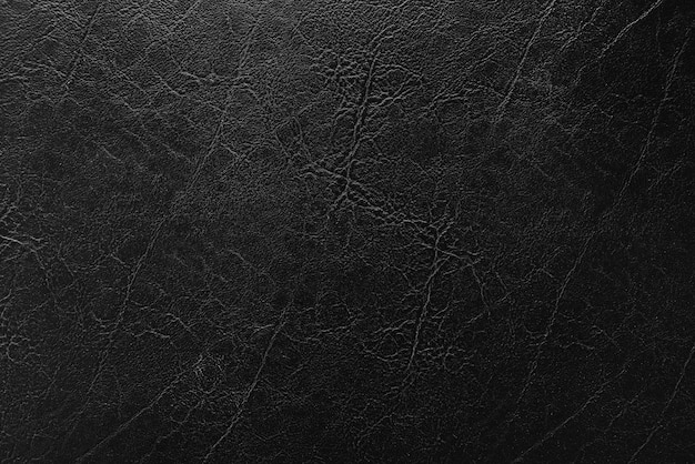 Foto textura de couro preto, fundo de textura de couro preto antigo