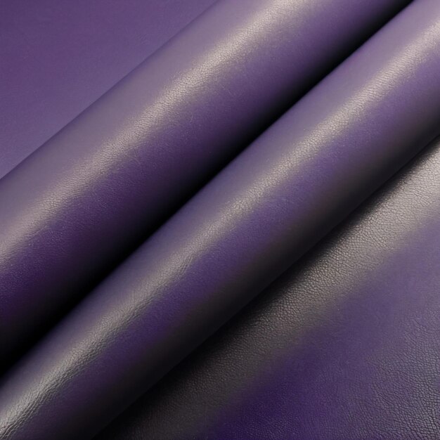 Textura de couro Superfície de couro Colorido Couro um close-up de um material de couro roxo com um bl