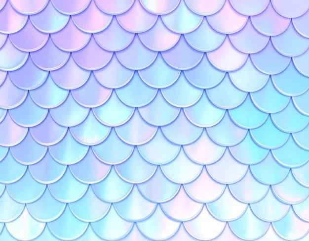 Textura de escamas de sereia iridescente