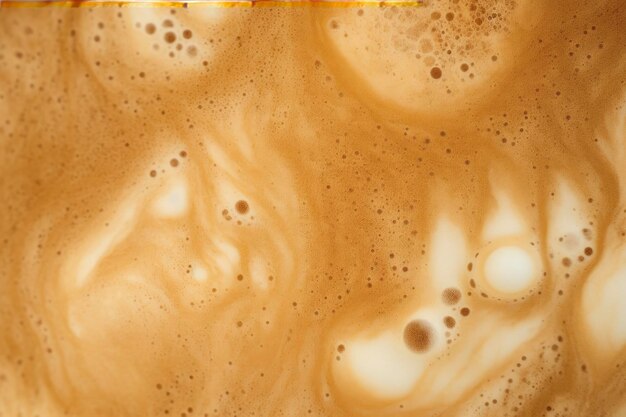 Foto textura de espuma de café