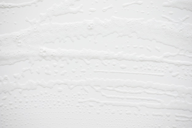 Textura de espuma de sabão branco abstrato