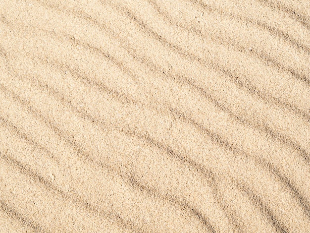 Textura de férias de verão. Close up de duna de onda de areia
