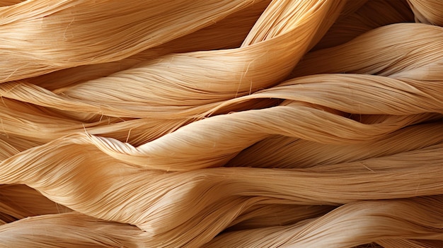 textura de fibra natural entrelaçada de ráfia orgânica