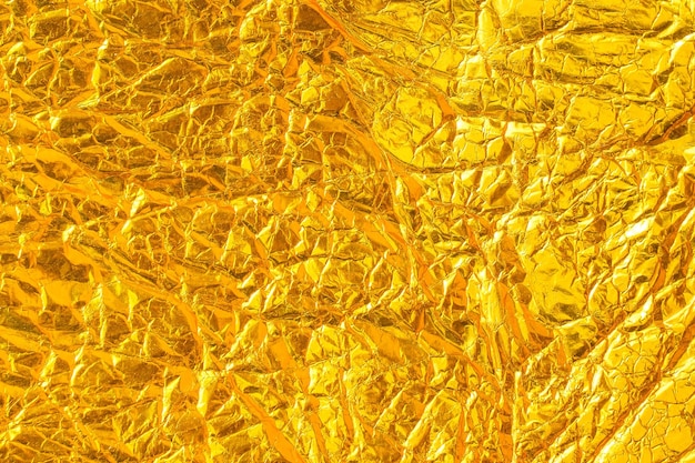 Textura de folha dourada