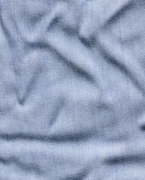 Foto textura de foto de denim enrugado